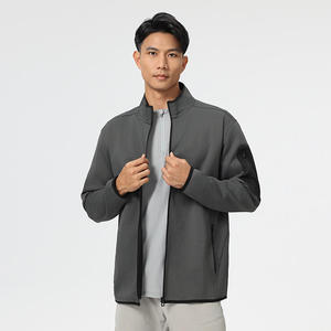 Vestes de sport décontractées d'hiver pour hommes avec multi-poches Mature Slim Business Style Front Logo Street Style Tops - Product Image 5