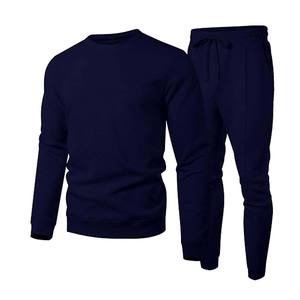 Survêtement en coton de haute qualité-Sweat à capuche et jogger pour hommes - Product Image 4