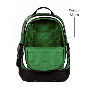 Sac à dos de cheerleading en cuir PU scintillant, doux et tendance, pour la danse, les entraînements sportifs et l'école, avec logo brodé personnalisé - Product Image 2