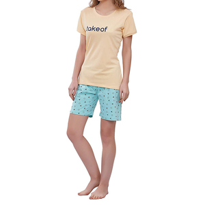 Dernière arrivée les plus populaires femmes chemise et short ensemble dernier style vêtements de sport femmes t shirt et short ensemble OEM Service de gros - Product Image 2