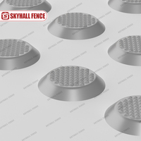 Bandes et clous indicateurs tactiles antidérapants en acier inoxydable SS304, à grain ananas et à rayures droites, pour escaliers, trottoirs, arrêts de bus et gares ferroviaires