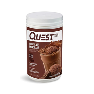 Quest Nutrition Chocolate Milkshake <b>Protein</b> Powder, 22g <b>Protein</b>, 2g Net Carbs, 1g Sugar, Low Carb, 1.6 Pound, 24 Servings - Product Image 1