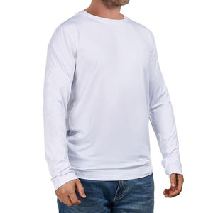 Camiseta de Pesca Sublimada Personalizada para Exteriores, de Secado Rápido, Manga Larga, Protección UV, Camiseta Deportiva de Poliéster Sublimada para Hombre - Product Image 5