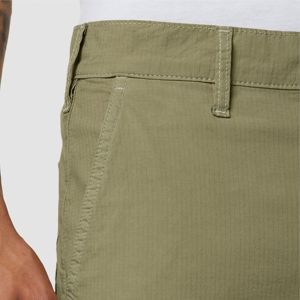 Người đàn ông Walker Olive Cargo Kick Flare quần-cao-eo tiện ích quần với bùng chân và chức năng Túi, hoàn hảo cho giản dị - Product Image 4