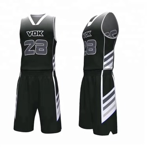 Personaliza tus Propios Uniformes de Baloncesto, Conjunto de Uniforme de Baloncesto Reversible para Ropa Deportiva - Product Image 1