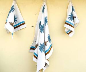 Toalla hecha a mano de estilo indio, juego de toallas de baño de 3 piezas de algodón lujoso Extra suave, experiencia de Hotel Spa, perfecto para regalar - Product Image 2