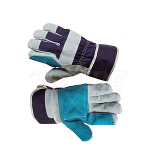 Guantes de Seguridad de Trabajo Cómodos y Económicos de Piel de Vacuno de Primera Calidad con Forro de Algodón y Puño Reforzado con Goma IMADE SPORTS - Product Image 2