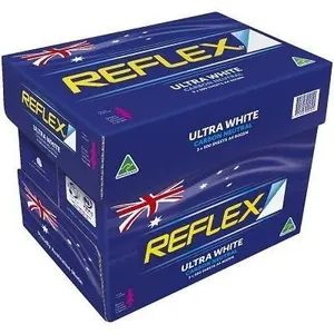 Reflex Ultra bianco A4 copia carta di vendita diretta in fabbrica 8 1 2X11 bianco scatola di legno Gsm imballaggio pasta di colore peso stampante