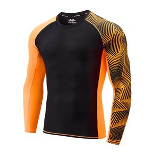 OEM Custom Sublimation Polyester Spandex Rash Guard For Men Short Sleeves Jiu Jitsu <b>Rashguard</b> <b>BJJ</b> MMA Compression Shirt - Product Image 2