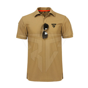 เสื้อยืดโปโลผู้ชายใส่สบายขนาดใหญ่ผ้าคอตตอน100% ยี่ห้อส่วนตัว - Product Image 1