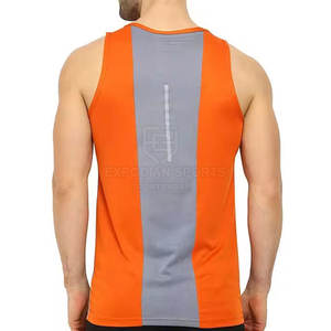 เสื้อกล้ามผ้าฝ้าย100% ระบายอากาศได้ดีโลโก้ที่กำหนดเองได้ - Product Image 2