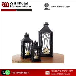 Venta al por mayor de farolillos de madera extra pesados de la mejor calidad accesorios de iluminación de luz gran oferta para ocasiones navideñas otras velas - Product Image 2