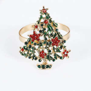 Anneaux de serviette élégants avec un design haut de gamme pour une mise en scène de table élégante - Product Image 4