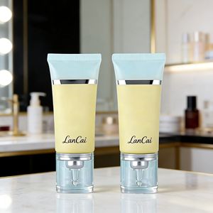 <strong>10m</strong>/30ml Plastic Lotion <strong>Tubes</strong> with Screw Pump Cap Soft Squeeze Containers for Cosmetic Creams Body Lotion <strong>Tube</strong> - Product Image 4