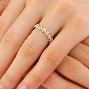 Anillo de moda de Plata de Ley 925 hecho a mano para mujer, chapado en oro y Rodio, forma de corazón, regalo de cumpleaños para fiestas - Product Image 6