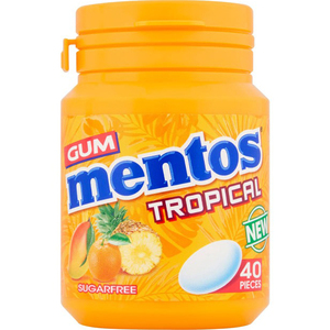 Caramelos Mentoss con Sabor a Frutas y Menta, Caramelos de Menta, Confitería al por Mayor, Bolsa de 135g - Product Image 3