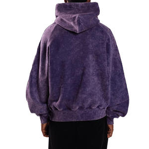 Sudadera con Capucha Premium para Hombre, Talla Grande, Lavado Ácido, Diseño Único, Corte Holgado, Invierno 2025, Garantía Comercial - Product Image 2