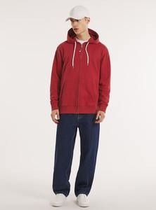 เสื้อมีฮู้ดแบบรูดซิปทันสมัยสำหรับผู้ชายผ้าฟลีซผ้าฝ้าย100% พิมพ์ลายดิจิตอลฤดูหนาวที่อบอุ่น - Product Image 3