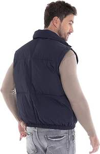 Venta Directa de Fábrica, Chaleco de Invierno para Hombre, Informal, de Alta Calidad, Transpirable, Personalizado, 100% Poliéster, 220g, Superventas - Product Image 4