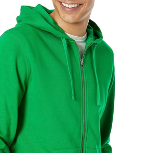 High Quality <b>Men</b> <b>Zipper</b> Hoodies Fashionable Streetwear Custom Logo Gym <b>Hoodie</b> Bulk Supplier Factory - Product Image 3