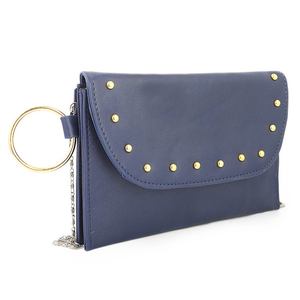 Women's Clutch (Kam-<b>2060</b>) - Navy Blue - Product Image 1