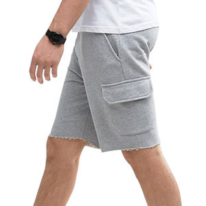 กางเกงขาสั้นกันเหงื่อสำหรับผู้ชายกางเกงขาสั้นผ้าคอตตอนสุดหรูสำหรับผู้ชายกางเกงขาสั้นกันเหงื่อแบบปรับแต่งได้ - Product Image 6