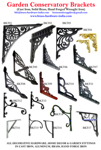 Estante de hierro fundido, soporte de esquina, soporte de pared de metal, organizador de exhibición, soporte de estante estilo flecha - Product Image 2