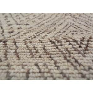 Alfombras de Lana Color Marfil Thyme, Anudadas a Mano, Diseño Geométrico Abstracto para el Hogar, Sala de Estar, Entrada, Pasillo, Diseño de Rompecabezas Rectangular para Adolescentes - Product Image 3