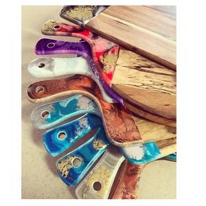 Merveilleuse planche à découper en bois et en résine pour la cuisine de restaurant utilisée planche à découper de qualité incroyable à moins de vos budgets - Product Image 3