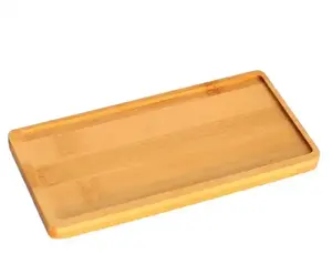 Plateau utilitaire en bois fabriqué en Inde, artisanal, conçu avec un savoir-faire raffiné pour les maisons, les cafés et les salons, offrant un service quotidien raffiné - Product Image 6