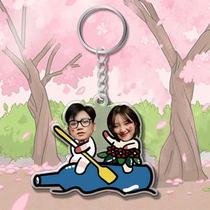Porte-clés en mica imprimé personnalisé, imitation antique, adorable, porte-clés personnalisé pour les fans d'anime, souvenirs du Vietnam pour les cadeaux, les promotions - Product Image 3