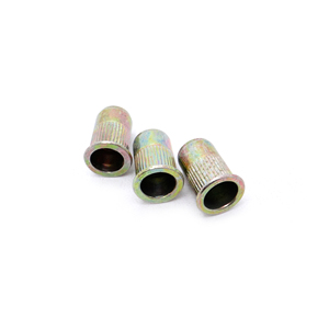 Écrou à sertir à tête plate <span class=keywords><strong>en</strong></span> acier M4*12, plaqué zinc jaune, haute résistance, anti-corrosion, écrou à insertion fileté <span class=keywords><strong>pour</strong></span> tôlerie industrielle - Product Image 3