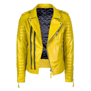 Chaquetas de Cuero para Mujer al por Mayor, Último Diseño, Alta Calidad, Corte Ajustado, Chaquetas de Motocicleta de Cuero Genuino para Mujer, Chaquetas de Moda - Product Image 6