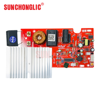 Vente en gros usine : Carte de circuit professionnelle pour cuisinière à induction polyvalente, avec fréquencemètre numérique, sécurisée, réglable et encastrable pour usage domestique