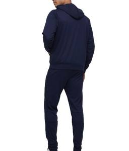 Nouveau design Vêtements de sport de bonne qualité avec fermeture éclair complète Vêtements de fitness Survêtement pour hommes Ensemble de vêtements de remorquage de couleur unie respirante - Product Image 5
