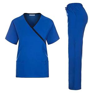 El médico friega las mujeres de los uniformes friega el top del uniforme de la enfermera para el servicio del OEM del hospital - Product Image 1