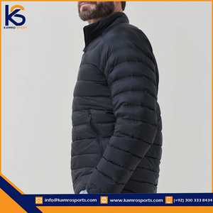 Nueva Chaqueta de Invierno Acolchada para Hombre KAMRO SPORTS, Talla Grande, Logotipo Personalizado Impreso, Estilo Casual Transpirable, Alta Calidad - Product Image 4