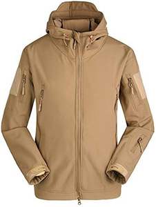 Usine En Gros 2025 Trekking Vestes Adultes Imperméable Soft Shell Fermeture À Glissière Logo Conception Hiver Trail Running Coton - Product Image 2