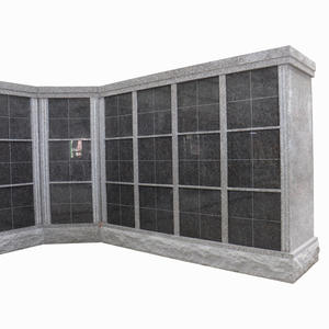 Al aire libre independiente 420 granito rosa columbario cremación nichos lápida para la venta - Product Image 4