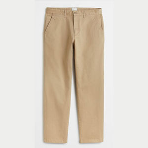 Pantalons chino décontractés pour hommes de qualité supérieure, taille plus, coupe régulière, motif droit, tissu en coton lourd et élasthanne, exporté - Product Image 6