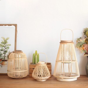 Faroles de Jardín al por Mayor, Faroles Decorativos de Mimbre Rústicos Vintage para Decoración Interior y Exterior - Product Image 4