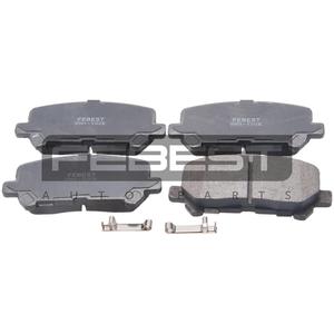Pastiglie freno posteriori FEBEST (0301-YD2R) - Product Image 1
