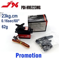 Servomoteur numérique JX PDI-HV6223MG 62g haute précision avec engrenages métalliques et plastiques, pièces de rechange pour modèles RC (avions et voitures) pour garçons