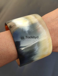 Luxury Horn Bangles Natural Handmade Fashion <b>Bracelet</b> <b>Set</b> Stylish Boho Premium Unisex Gift Jewelry Tradebyd - Product Image 3