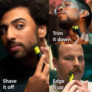 Kit de Afeitadora Eléctrica Híbrida 5 en 1 Norelco Twin Blade 360 Connectivity para Cara y Barba con Peine, Estuche de Viaje y Batería Ni-Cd - Product Image 5