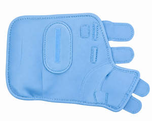 Protège-jambes Tough Tack pour chevaux, bleu ciel, en microfibre, avec semelle Hex Grip pour l'équitation, modèle 2026 - Product Image 4