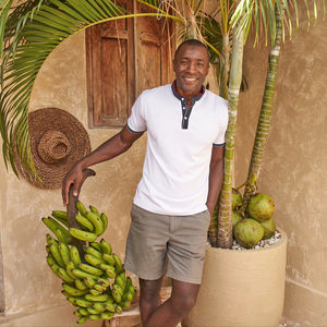 T-shirt unisexe décontracté Ultifresh en piqué double lavé, col Ace, maille unie, mélange polyester/coton, manches courtes, coupe classique - Product Image 5