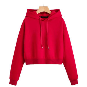 Custom Sports Hoodie Sweatpants Set Women Cropped Hoodie and Jogger Set Streetwear Women Sweatsuit Tracksuit 2 Piece Set - Product Image 1