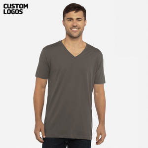 T-shirt respirant pour homme Next Level, col côtelé, mélange de trois tissus - Product Image 1