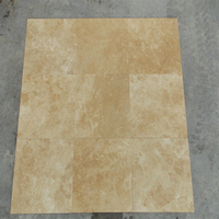 Mosaico de Travertino de 12 mm, Modelo Nuevo 2025, Calidad Premium, Piedra Natural para Paredes Interiores y Pisos, Precio Económico
